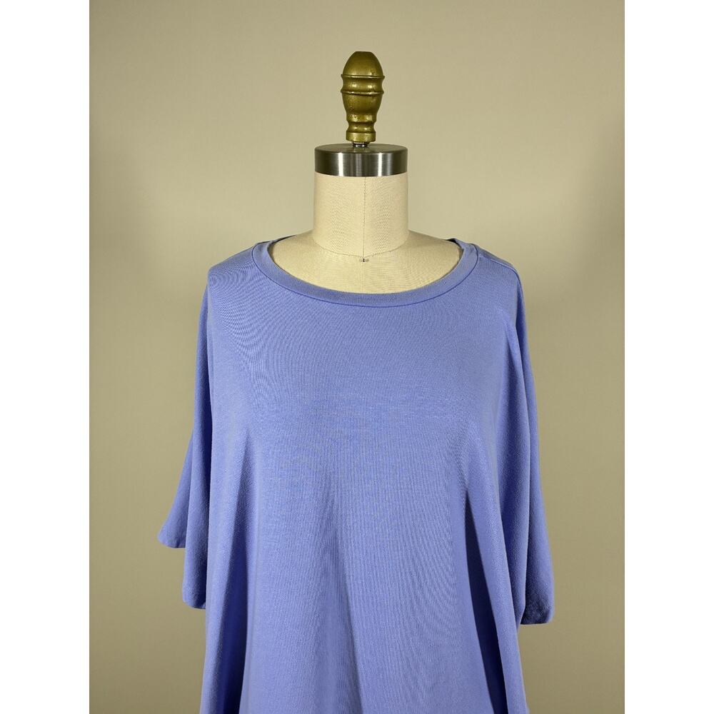 Eileen Fisher Baggy TShirt Top Large Oversized Slouchy Stretch Minimal Lagenlook - Picture 3 of 14
